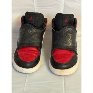 Air Jordan 1 Mid Sky Jordan Toddler Shoes Black Red White BQ7197 016 Size‎ 13C